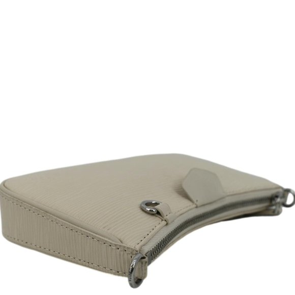 LOUIS VUITTON Easy Pouch On Strap Epi Leather Shoulder Bag Cream - Picture 7 of 11